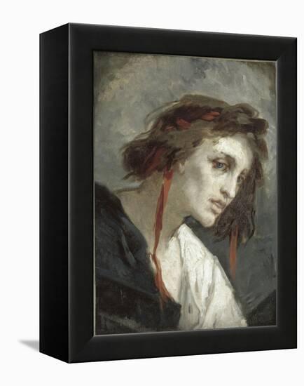 Le fou-Thomas Couture-Framed Premier Image Canvas