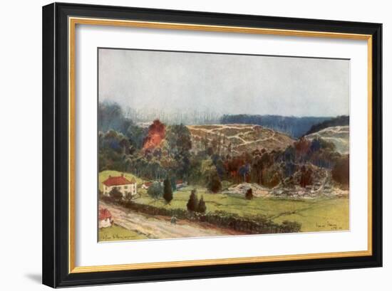 Le Four De Paris, France, 1915-Francois Flameng-Framed Giclee Print