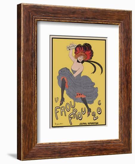 Le Frou Frou 20', journal humoristique-Leonetto Cappiello-Framed Art Print