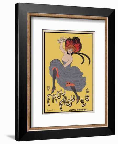 Le Frou Frou 20', journal humoristique-Leonetto Cappiello-Framed Art Print