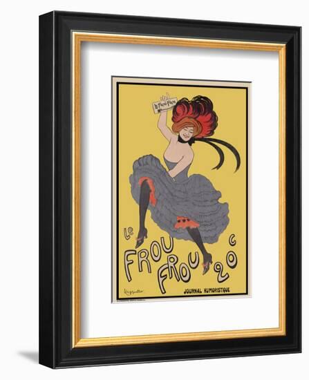 Le Frou Frou 20', journal humoristique-Leonetto Cappiello-Framed Art Print