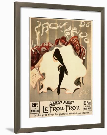 Le Frou-Frou-Lucien-Henri Weiluc-Framed Art Print