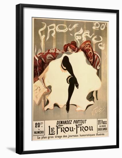 Le Frou-Frou-Lucien-Henri Weiluc-Framed Art Print