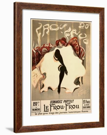 Le Frou-Frou-Lucien-Henri Weiluc-Framed Art Print