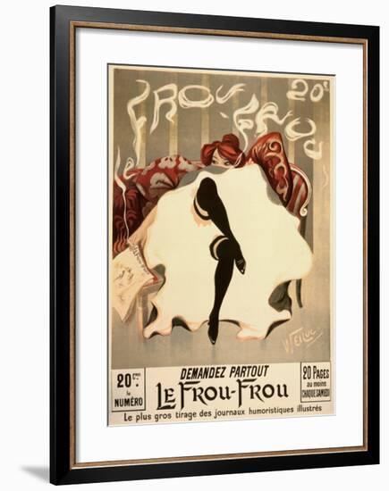 Le Frou-Frou-Lucien-Henri Weiluc-Framed Art Print