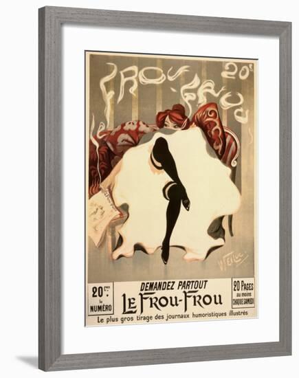 Le Frou-Frou-Lucien-Henri Weiluc-Framed Art Print