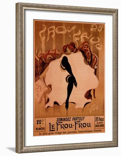 Le Frou Frou-Lucien-Henri Weiluc-Framed Art Print