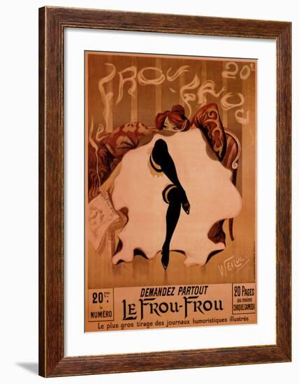 Le Frou Frou-Lucien-Henri Weiluc-Framed Art Print