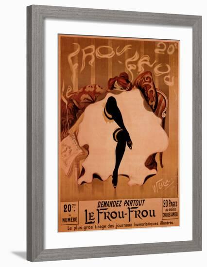 Le Frou Frou-Lucien-Henri Weiluc-Framed Art Print