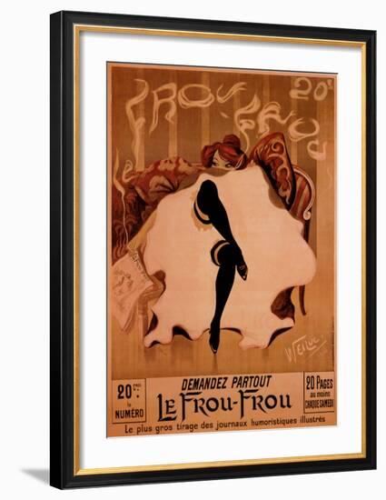 Le Frou Frou-Lucien-Henri Weiluc-Framed Art Print