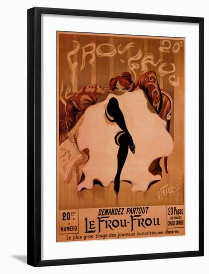 Le Frou Frou-Lucien-Henri Weiluc-Framed Art Print