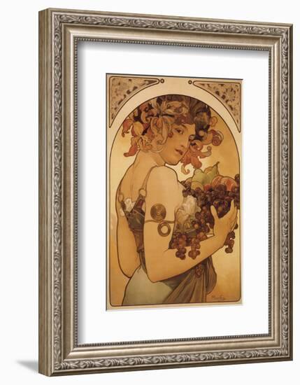 Le Fruit-Alphonse Mucha-Framed Premium Giclee Print