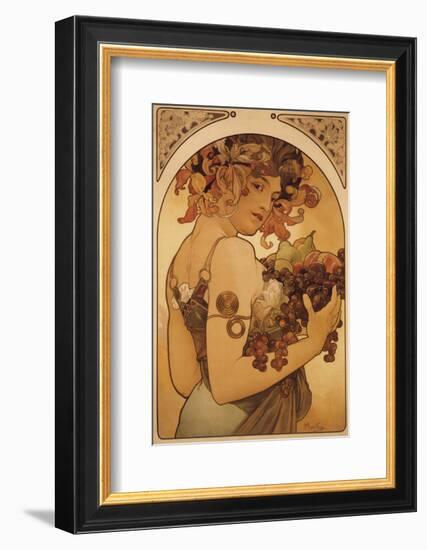 Le Fruit-Alphonse Mucha-Framed Premium Giclee Print