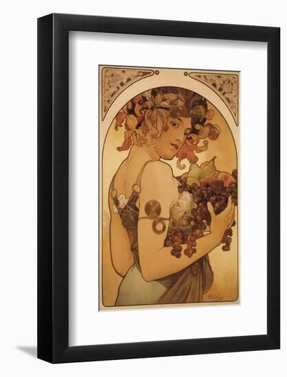 Le Fruit-Alphonse Mucha-Framed Premium Giclee Print