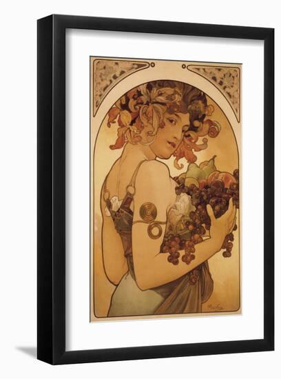 Le Fruit-Alphonse Mucha-Framed Premium Giclee Print