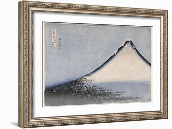 Le Fuji bleu-Katsushika Hokusai-Framed Giclee Print