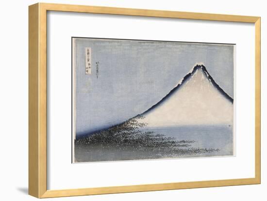 Le Fuji bleu-Katsushika Hokusai-Framed Giclee Print