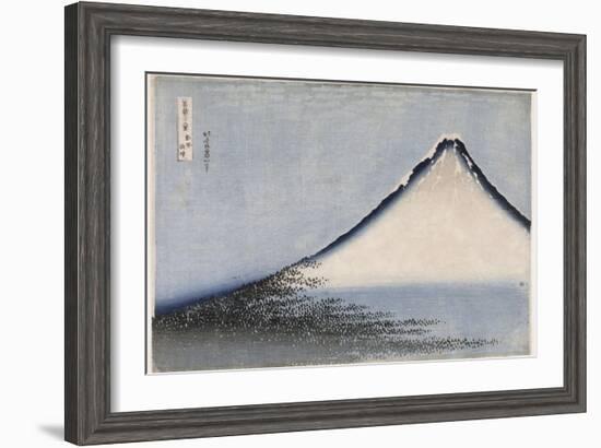 Le Fuji bleu-Katsushika Hokusai-Framed Giclee Print