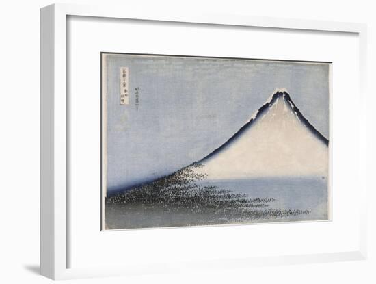 Le Fuji bleu-Katsushika Hokusai-Framed Giclee Print