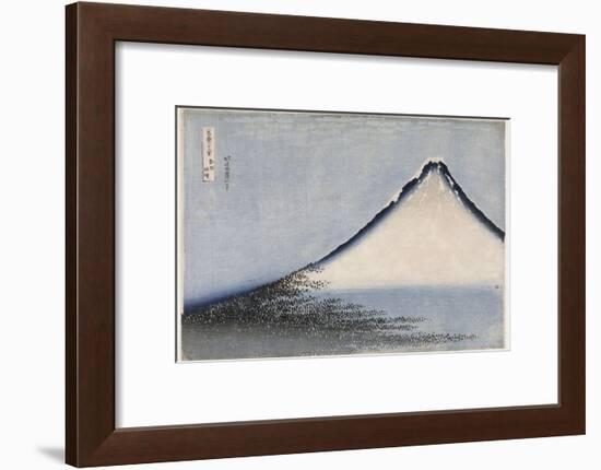 Le Fuji bleu-Katsushika Hokusai-Framed Giclee Print