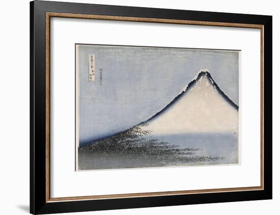 Le Fuji bleu-Katsushika Hokusai-Framed Giclee Print