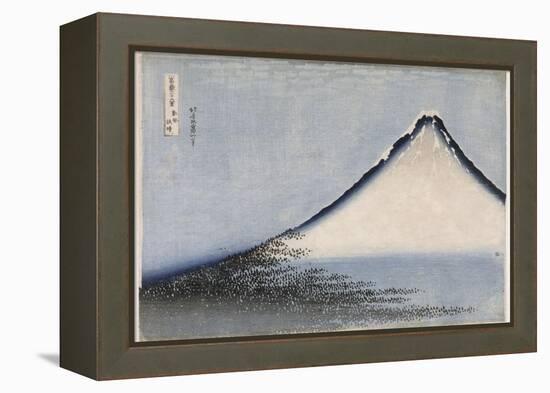 Le Fuji bleu-Katsushika Hokusai-Framed Premier Image Canvas