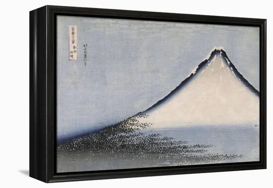Le Fuji bleu-Katsushika Hokusai-Framed Premier Image Canvas
