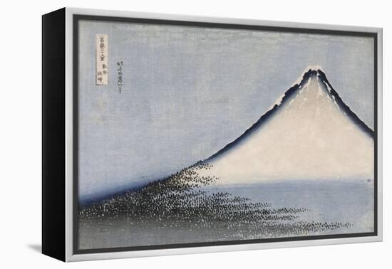 Le Fuji bleu-Katsushika Hokusai-Framed Premier Image Canvas