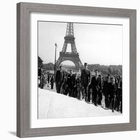 Le General Charles De Gaulle-null-Framed Photo