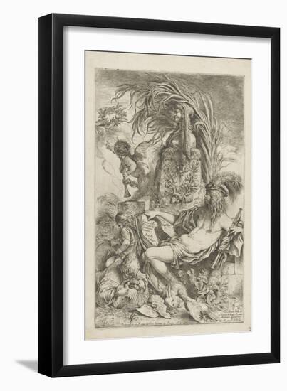 Le génie-Giovanni Benedetto Castiglione-Framed Giclee Print