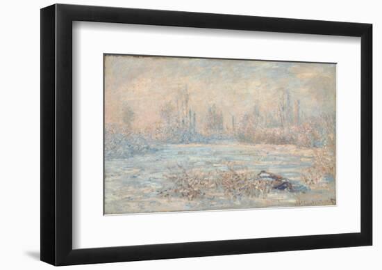 Le Givre, 1880-Claude Monet-Framed Art Print