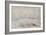 Le givre, pr?de V?euil-Claude Monet-Framed Giclee Print