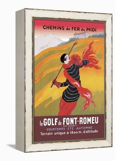 Le Golf De Fon-Romeu-Leonetto Cappiello-Framed Stretched Canvas