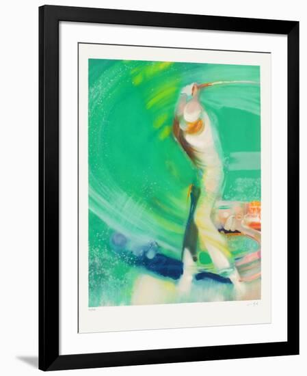 Le golfeur-Paul Ambille-Framed Limited Edition