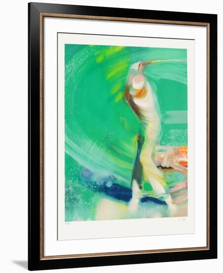 Le golfeur-Paul Ambille-Framed Limited Edition