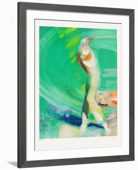 Le golfeur-Paul Ambille-Framed Limited Edition