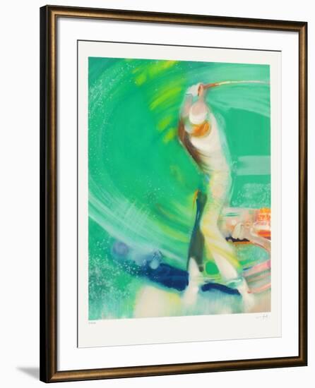 Le golfeur-Paul Ambille-Framed Limited Edition