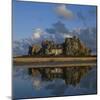 Le Gouffet, Brittany, France. - House Between the Rocks-Joe Cornish-Mounted Photographic Print