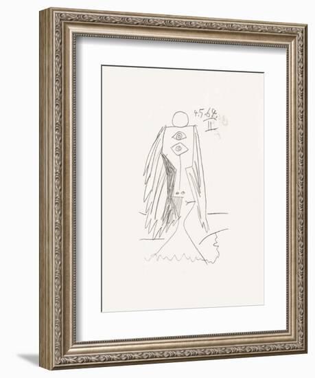 Le Goût du Bonheur 05-Pablo Picasso-Framed Serigraph