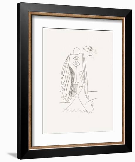 Le Goût du Bonheur 05-Pablo Picasso-Framed Serigraph