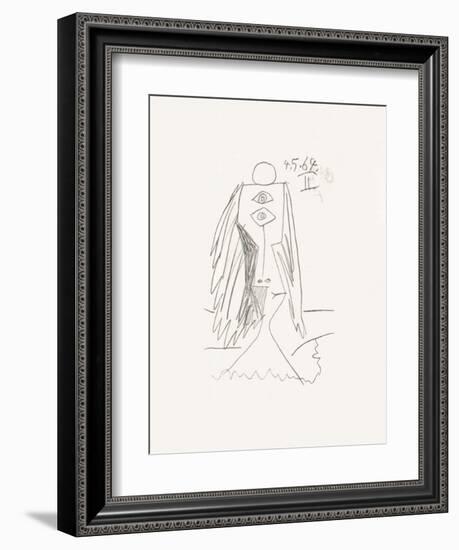 Le Goût du Bonheur 05-Pablo Picasso-Framed Serigraph