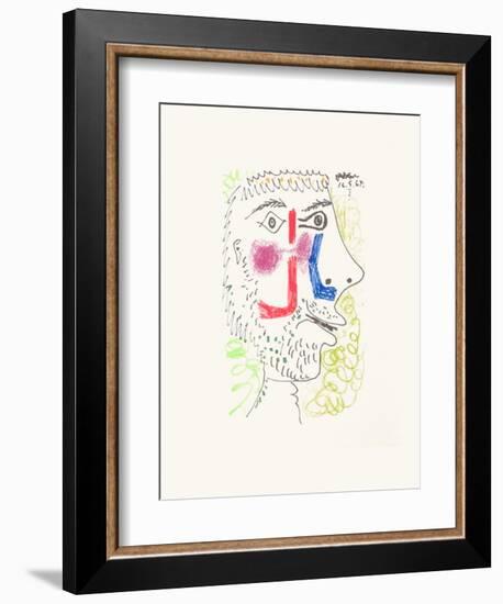 Le Goût du Bonheur 08-Pablo Picasso-Framed Premium Edition