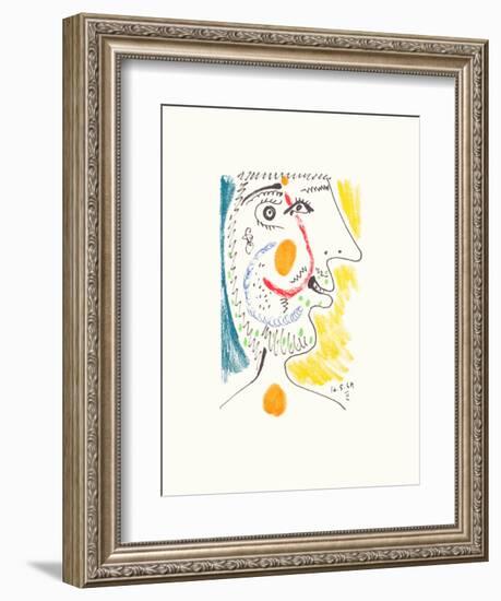 Le Goût du Bonheur 09-Pablo Picasso-Framed Premium Edition