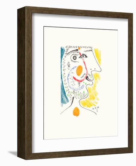 Le Goût du Bonheur 09-Pablo Picasso-Framed Premium Edition