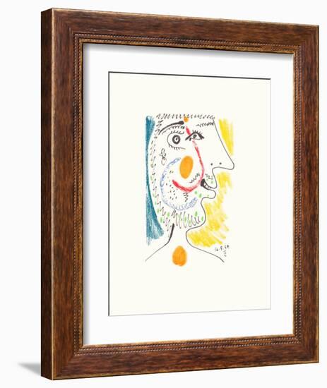 Le Goût du Bonheur 09-Pablo Picasso-Framed Premium Edition