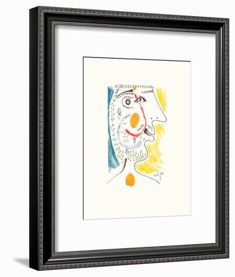 Le Goût du Bonheur 09-Pablo Picasso-Framed Premium Edition