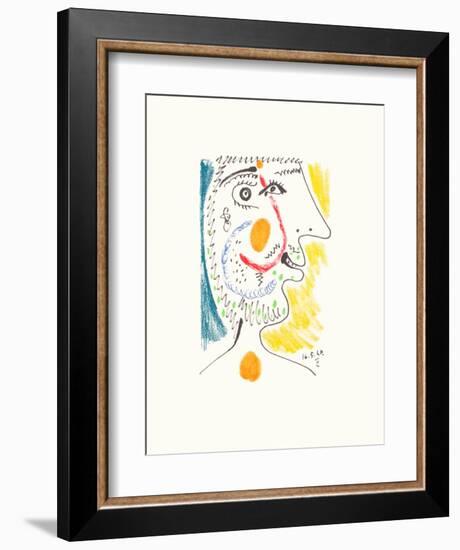 Le Goût du Bonheur 09-Pablo Picasso-Framed Premium Edition