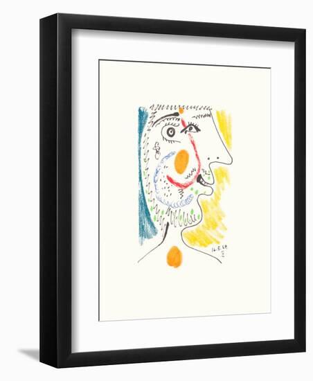 Le Goût du Bonheur 09-Pablo Picasso-Framed Premium Edition