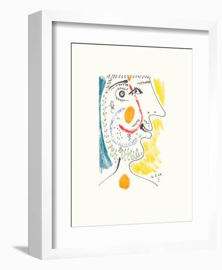 Le Goût du Bonheur 09-Pablo Picasso-Framed Premium Edition