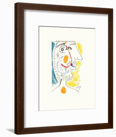 Le Goût du Bonheur 09-Pablo Picasso-Framed Premium Edition